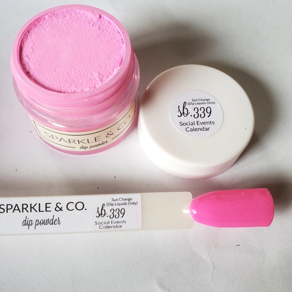 Sparkle & Co Sb.339 Social Events Calendar Mini Dip Powder - Picture 2 of 4